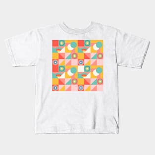 Pattern Retro Kids T-Shirt